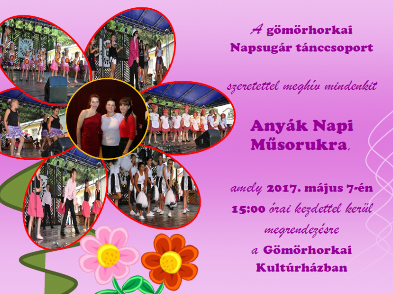 Podujatia v migroregióne / Napsugár - Deň matiek