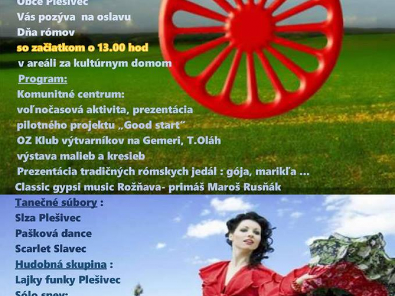 Podujatia v migroregióne / Medzinárodný deň Rómov v Plešivci
