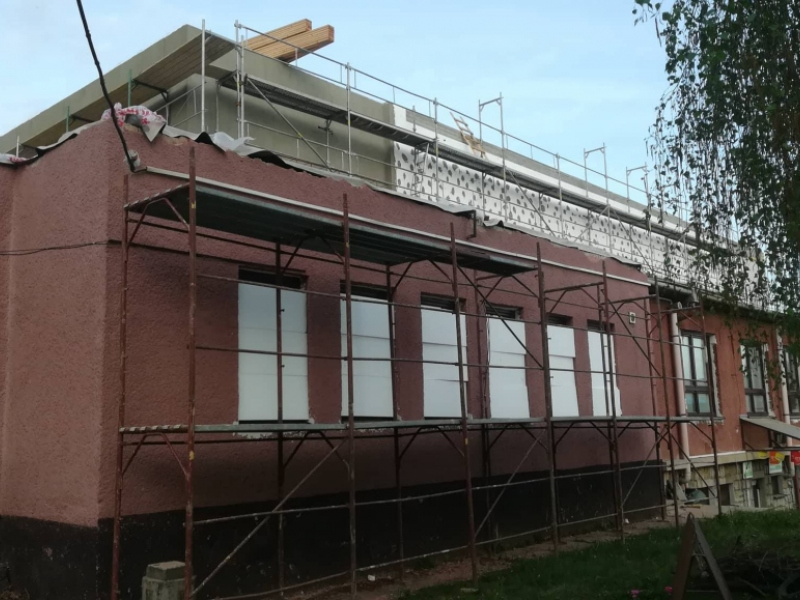 Projekty / Obnova obalových konštrukcií Kultúrneho domu - znížen