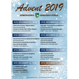 Advent v Gemerskej Hôrke 2019