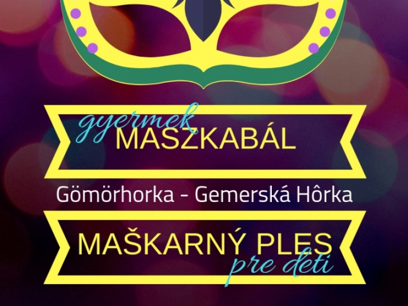 Aktuality / Maškarný ples pre deti
