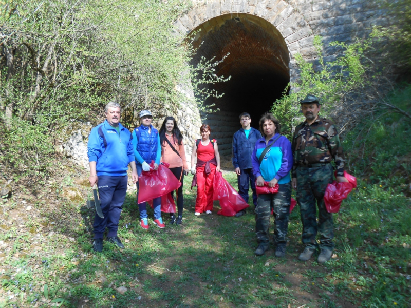 2015/ A tanösvény tisztítása - Čistenie náučného chodníka 