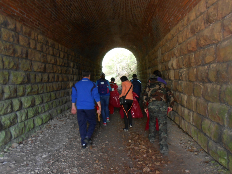 2015/ A tanösvény tisztítása - Čistenie náučného chodníka