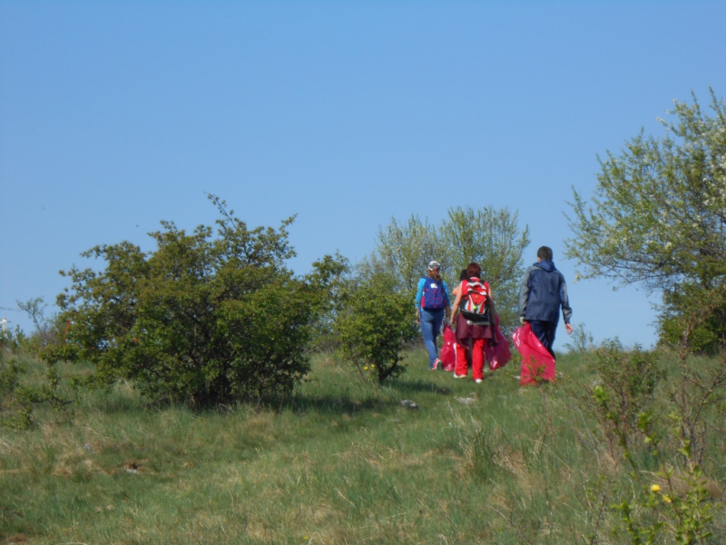 2015/ A tanösvény tisztítása - Čistenie náučného chodníka