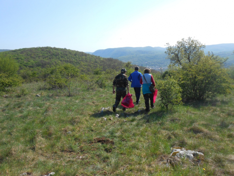 2015/ A tanösvény tisztítása - Čistenie náučného chodníka