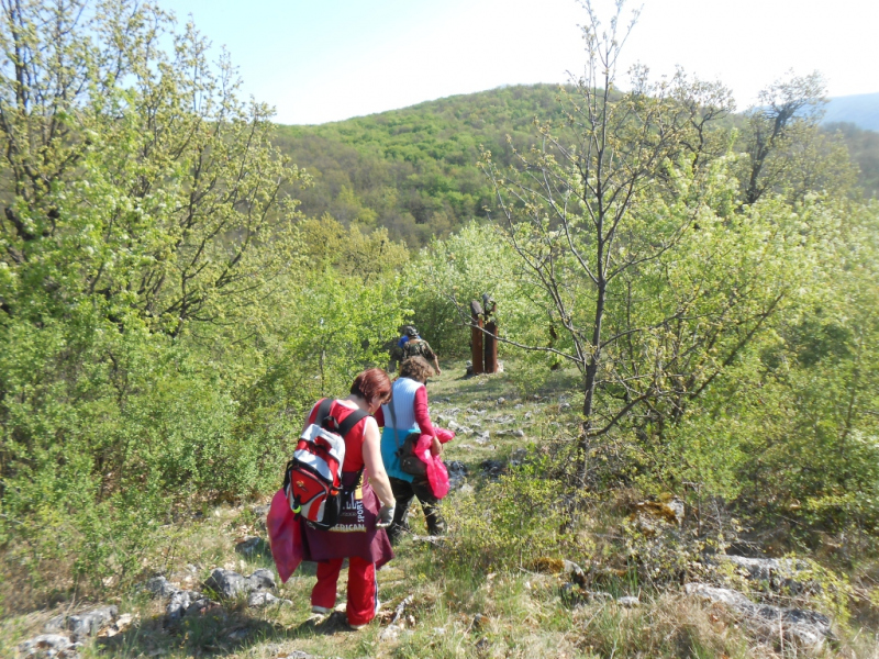 2015/ A tanösvény tisztítása - Čistenie náučného chodníka