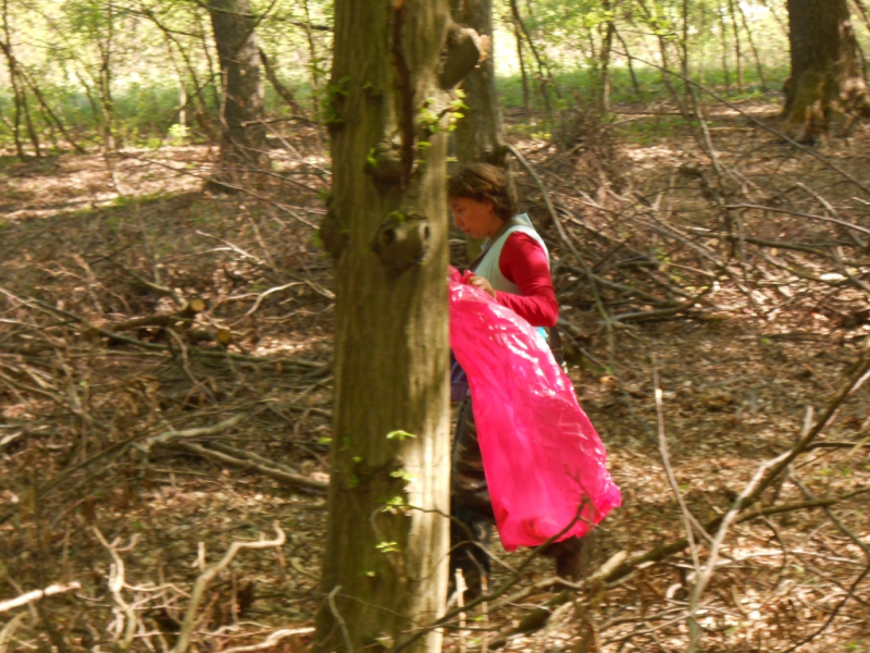 2015/ A tanösvény tisztítása - Čistenie náučného chodníka