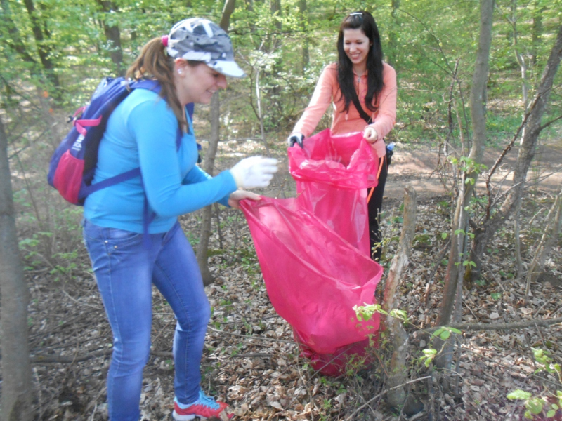 2015/ A tanösvény tisztítása - Čistenie náučného chodníka