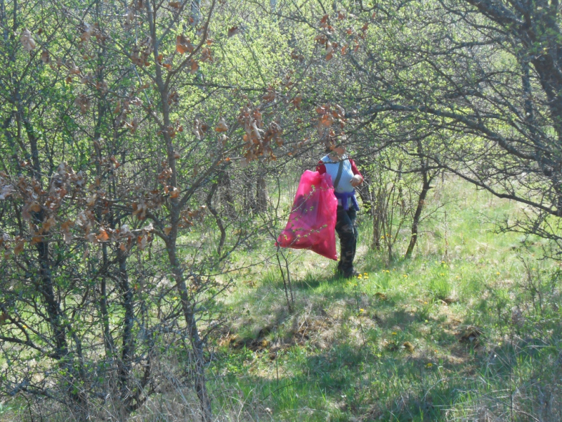 2015/ A tanösvény tisztítása - Čistenie náučného chodníka