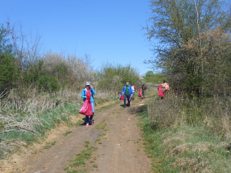 2015/ A tanösvény tisztítása - Čistenie náučného chodníka