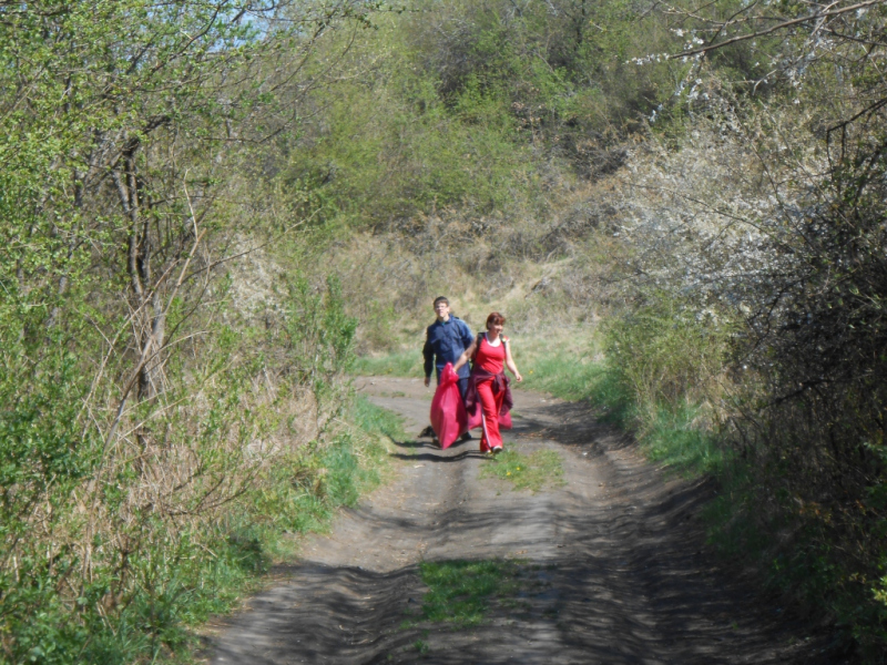 2015/ A tanösvény tisztítása - Čistenie náučného chodníka
