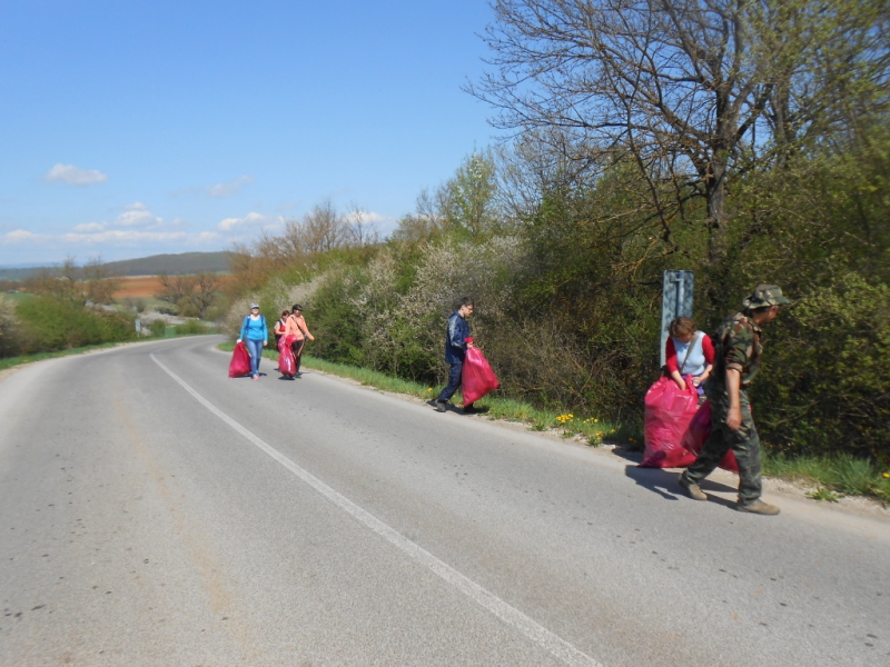 2015/ A tanösvény tisztítása - Čistenie náučného chodníka