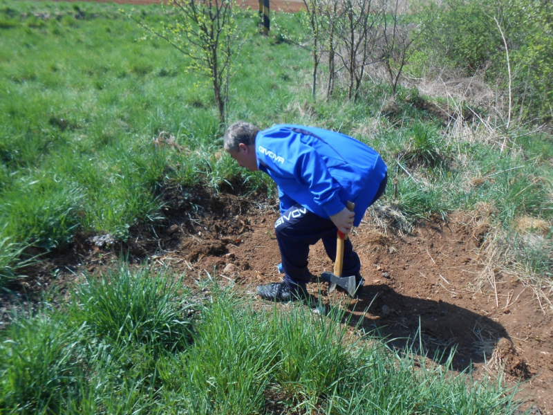 2015/ A tanösvény tisztítása - Čistenie náučného chodníka