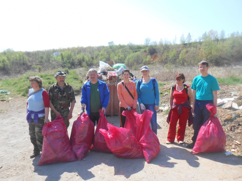 2015/ A tanösvény tisztítása - Čistenie náučného chodníka