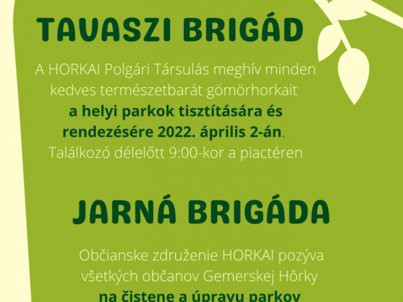 Aktuality / Jarná brigáda