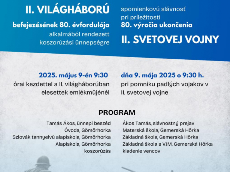 Aktuality / Spomienková slávnosť pri príležitosti 80. výročia uk