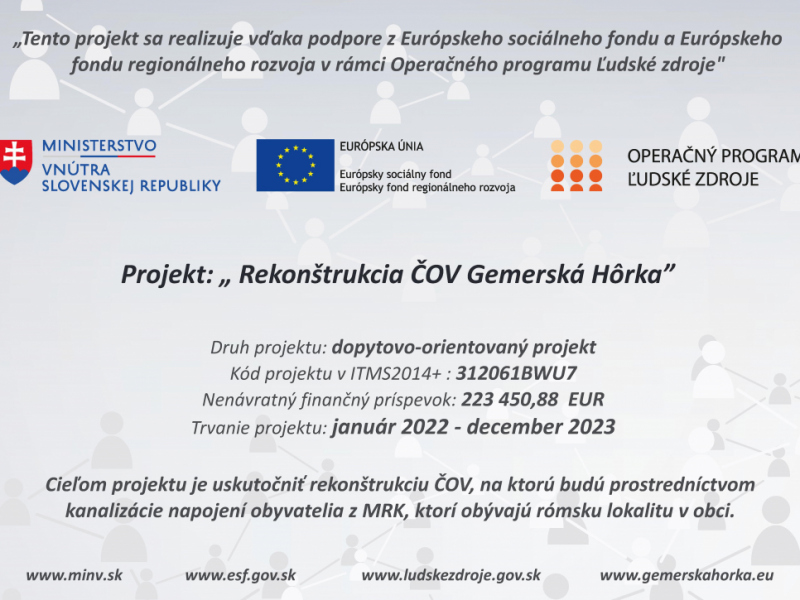 Aktuálne prebiehajúce projekty