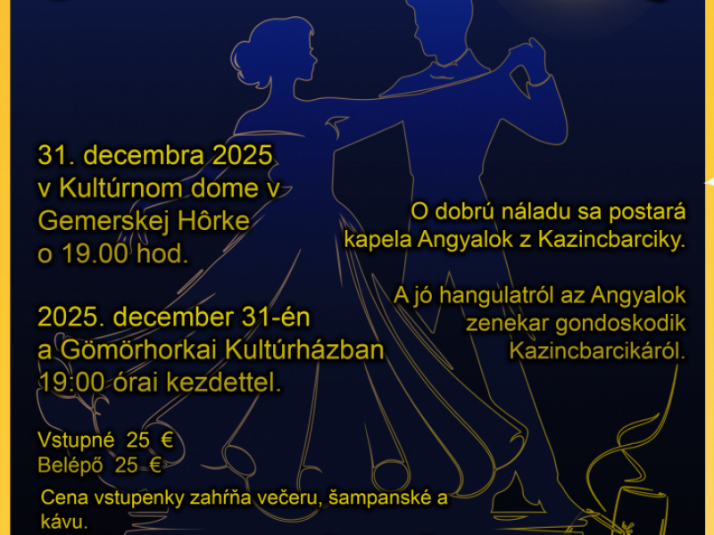 Aktuality / Silvestrovský ples 2026