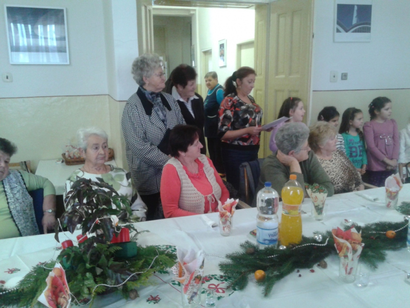 2015/ Nyugdíjas klub - Klub dôchodcov / Karácsony - Vianoce 