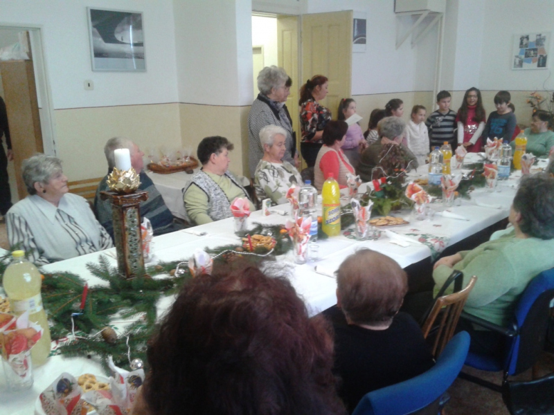 2015/ Nyugdíjas klub - Klub dôchodcov / Karácsony - Vianoce 