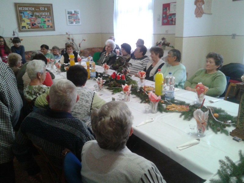 2015/ Nyugdíjas klub - Klub dôchodcov / Karácsony - Vianoce 
