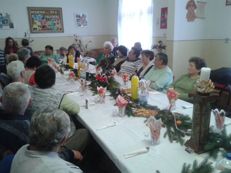 2015/ Nyugdíjas klub - Klub dôchodcov / Karácsony - Vianoce 