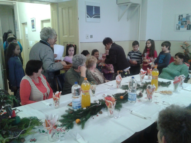 2015/ Nyugdíjas klub - Klub dôchodcov / Karácsony - Vianoce 