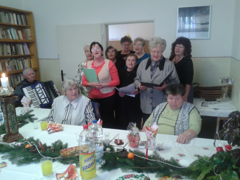 2015/ Nyugdíjas klub - Klub dôchodcov / Karácsony - Vianoce 