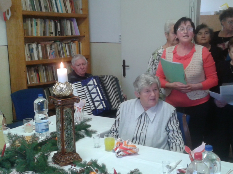 2015/ Nyugdíjas klub - Klub dôchodcov / Karácsony - Vianoce 