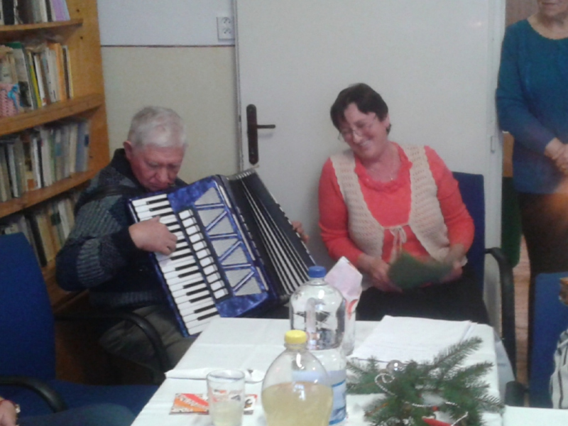 2015/ Nyugdíjas klub - Klub dôchodcov / Karácsony - Vianoce 
