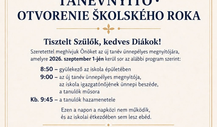 18. fotografia fotogalérie Aktuality / Otvorenie školského roka 2026-27 - foto
