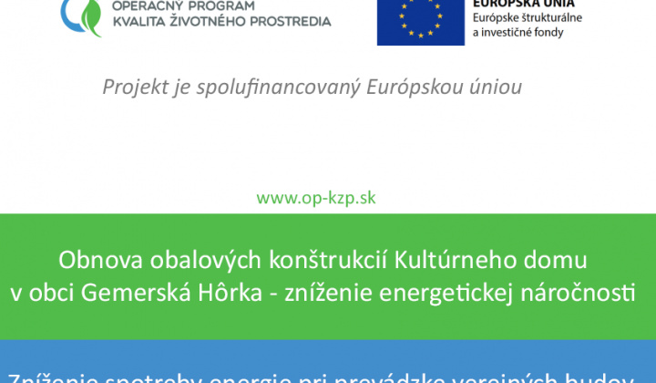 1. fotografia fotogalérie Úradná tabuľa / Projekt - Kultúrny dom