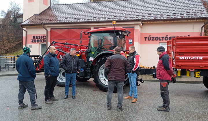 3. fotografia fotogalérie Aktuality / Zberný dvor – dodávka strojného vybavenia