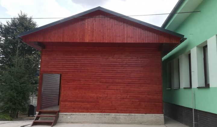 3. fotografia fotogalérie Projekty / Zastrešenie pódia pri Kultúrnom dome