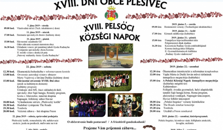 1. fotografia fotogalérie Podujatia v migroregióne / XVIII. Dni obce Plešivec 2019