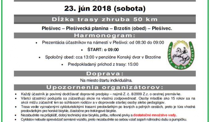 1. fotografia fotogalérie Podujatia v migroregióne / XVIII. Gemerská župa na kolesách