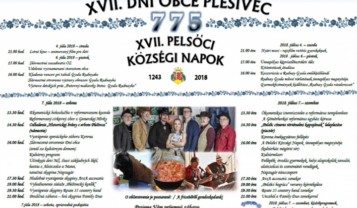 1. fotografia fotogalérie Podujatia v migroregióne / XVII. Dni obce Plešivec