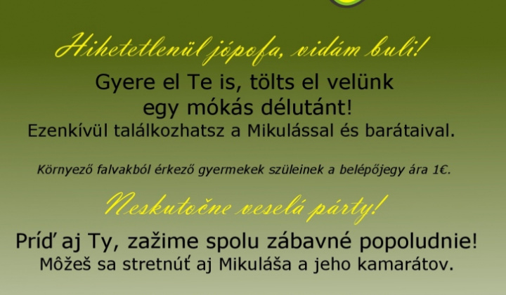 2. fotografia fotogalérie Podujatia v migroregióne / Mikuláš a koncert hudobnej skupiny Ko