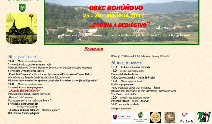 1. fotografia fotogalérie Podujatia v migroregióne / Slávnosť 