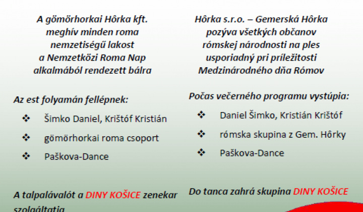 1. fotografia fotogalérie Podujatia v migroregióne / Ples Rómov