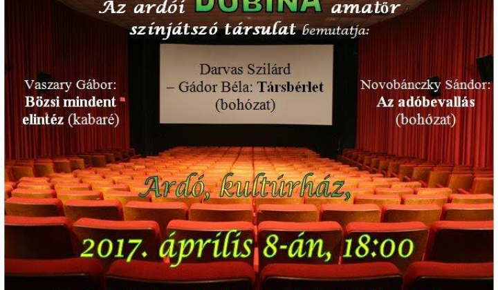 1. fotografia fotogalérie Podujatia v migroregióne / Predstavenie divadla Dubina v Ardove