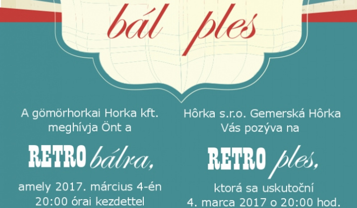 1. fotografia fotogalérie Podujatia v migroregióne / RETRO ples