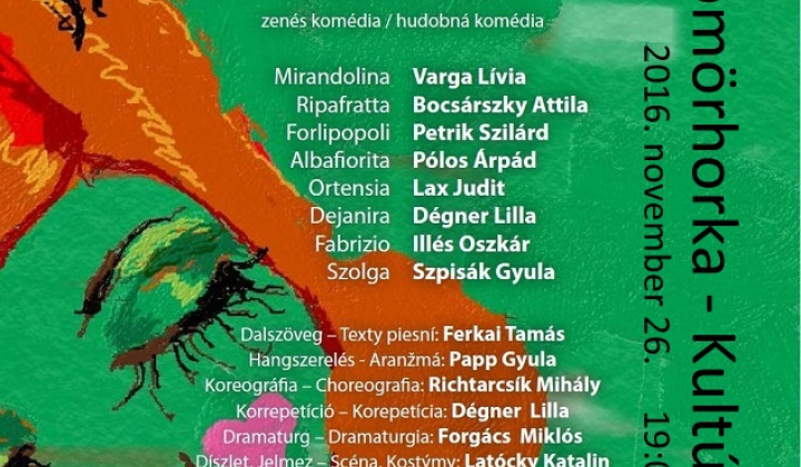 1. fotografia fotogalérie Podujatia v migroregióne / Mirandolina, ty drahá - Divadlo THÁLI