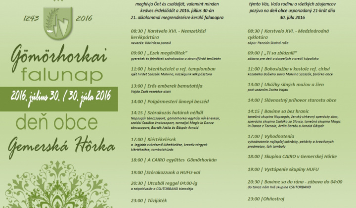 2. fotografia fotogalérie Podujatia v migroregióne / 21. DEŇ OBCE GEMERSKÁ HÔRKA