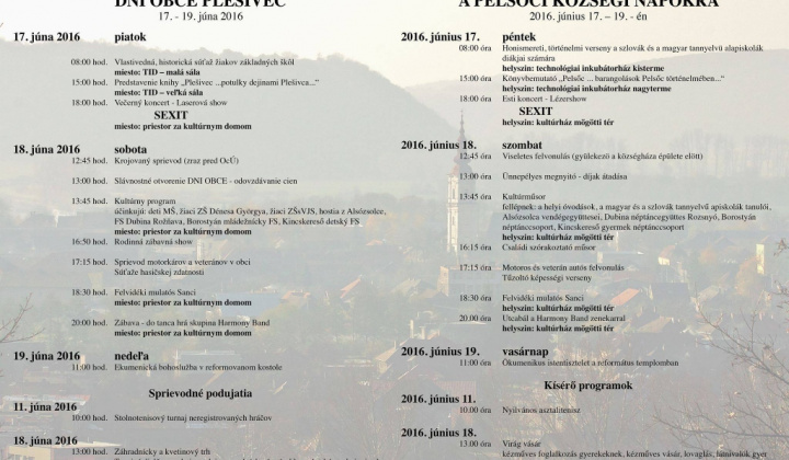 1. fotografia fotogalérie Podujatia v migroregióne / Dni obce Plešivec