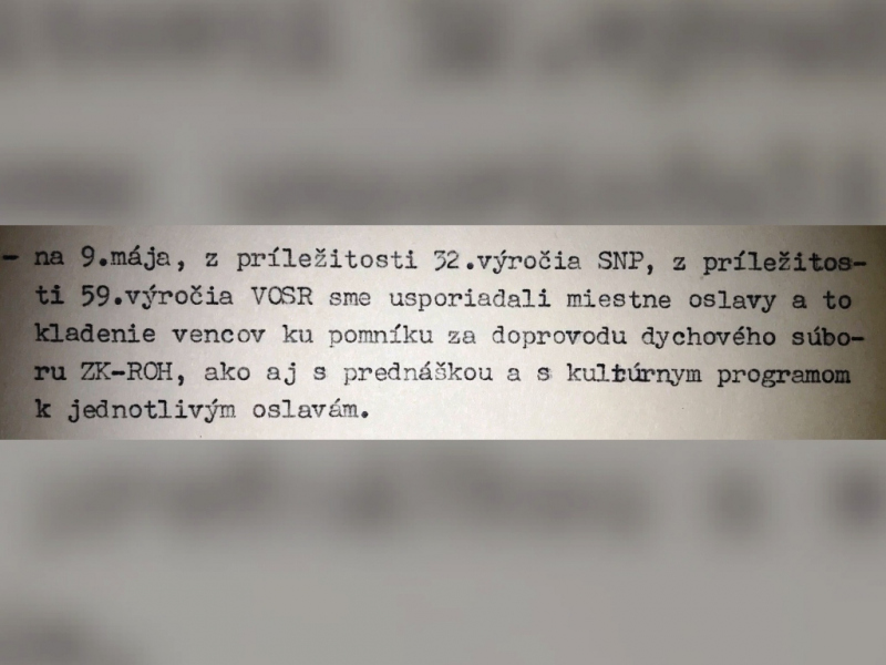 Aktuality / 8. máj