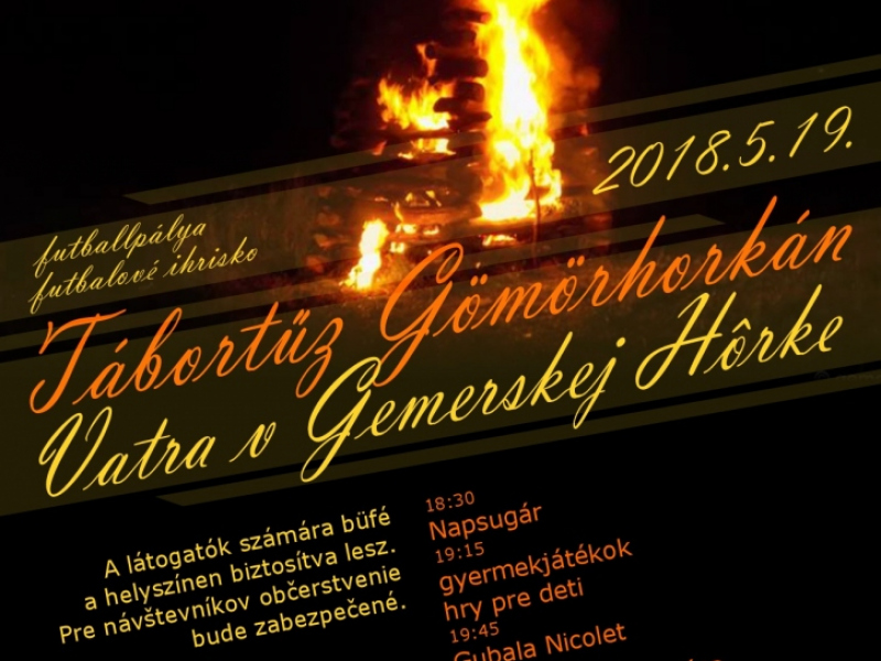 Podujatia v migroregióne / Vatra v Gemerskej Hôrke