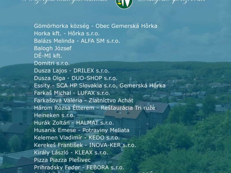 Dni obce Gemerská Hôrka - 2017