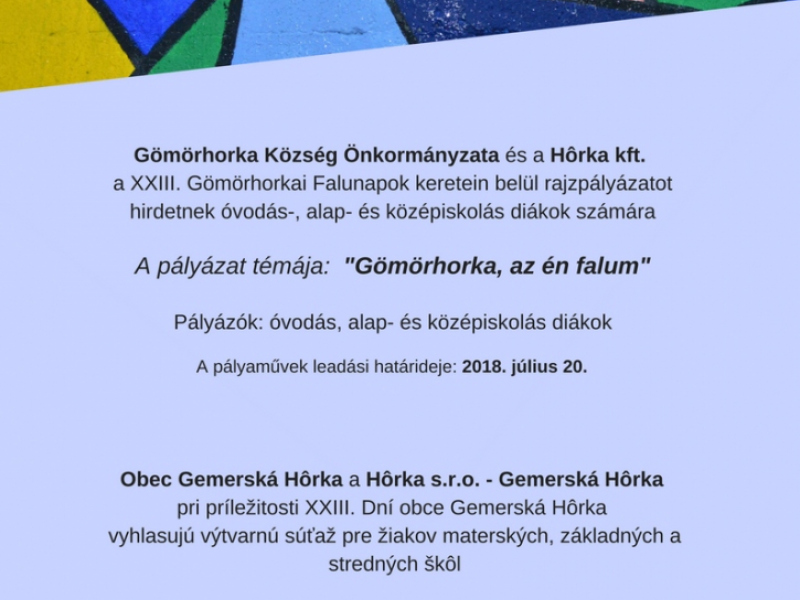 Dni obce Gemerská Hôrka - 2018