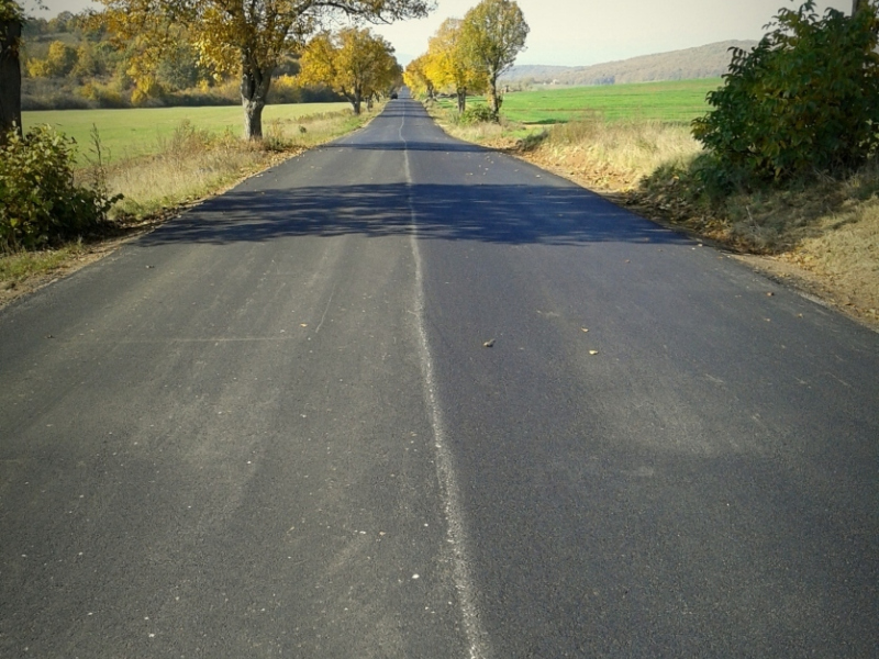 Projekty / Oprava cesty Gemerská Hôrka – Hucín